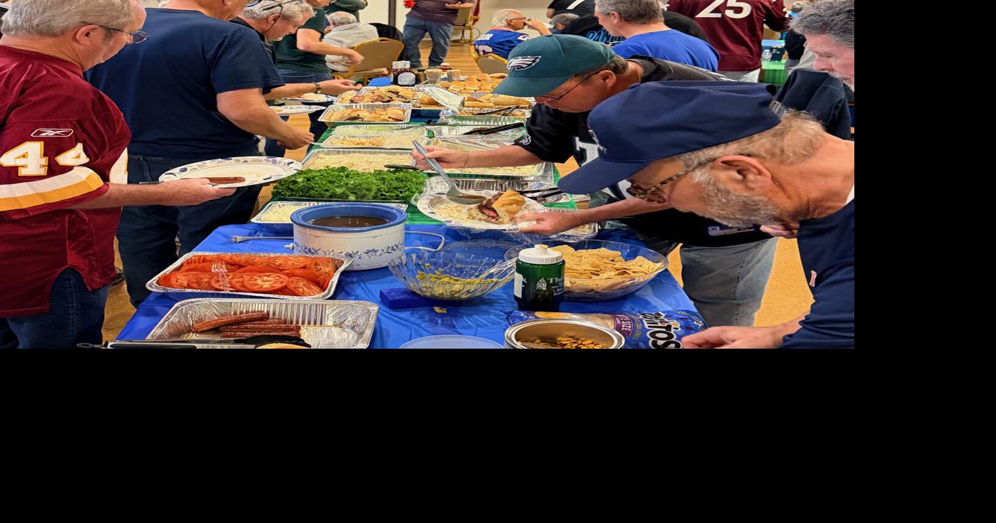 Food, football and fellowship as ‘Meatheads’ gather for NFL Playoff ...