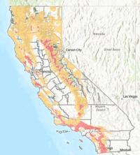 Cpuc Fire Risk Map California Wildfire Safety Board Adopts Recommendations for Publicly ...