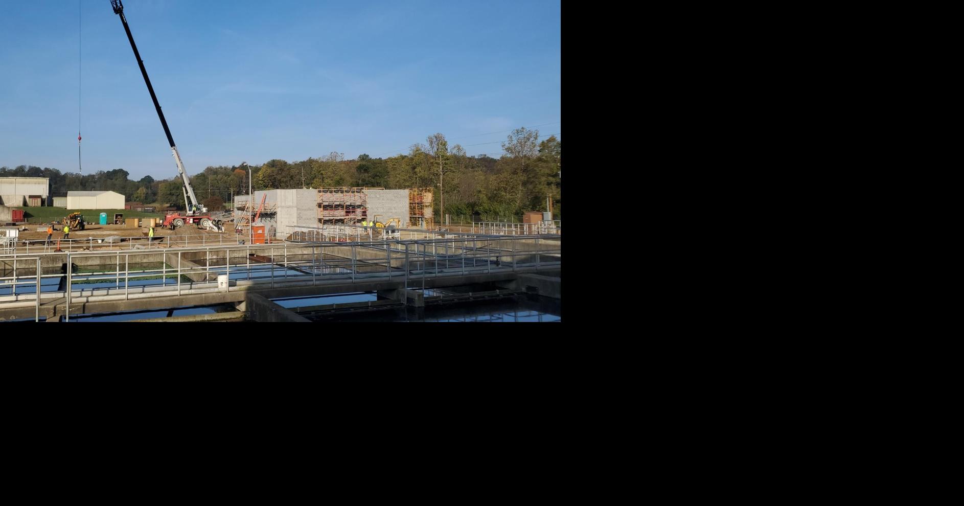 Connersville Utilities Headworks Project is over halfway complete