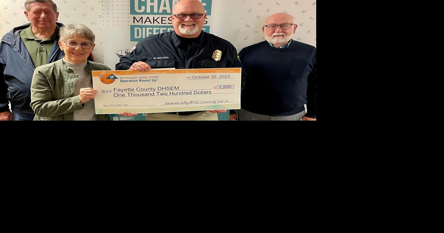 Fayette County Homeland Security & Emergency Management receives a