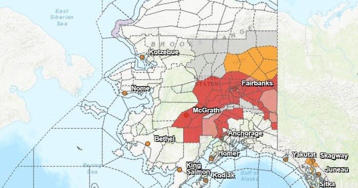 Interior to see 'critical fire danger' this weekend