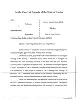 Alaska Court of Appeals ruling in Jason Wallace