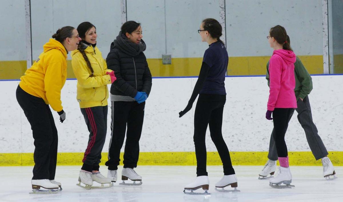 Italian Skaters Visit Fairbanks