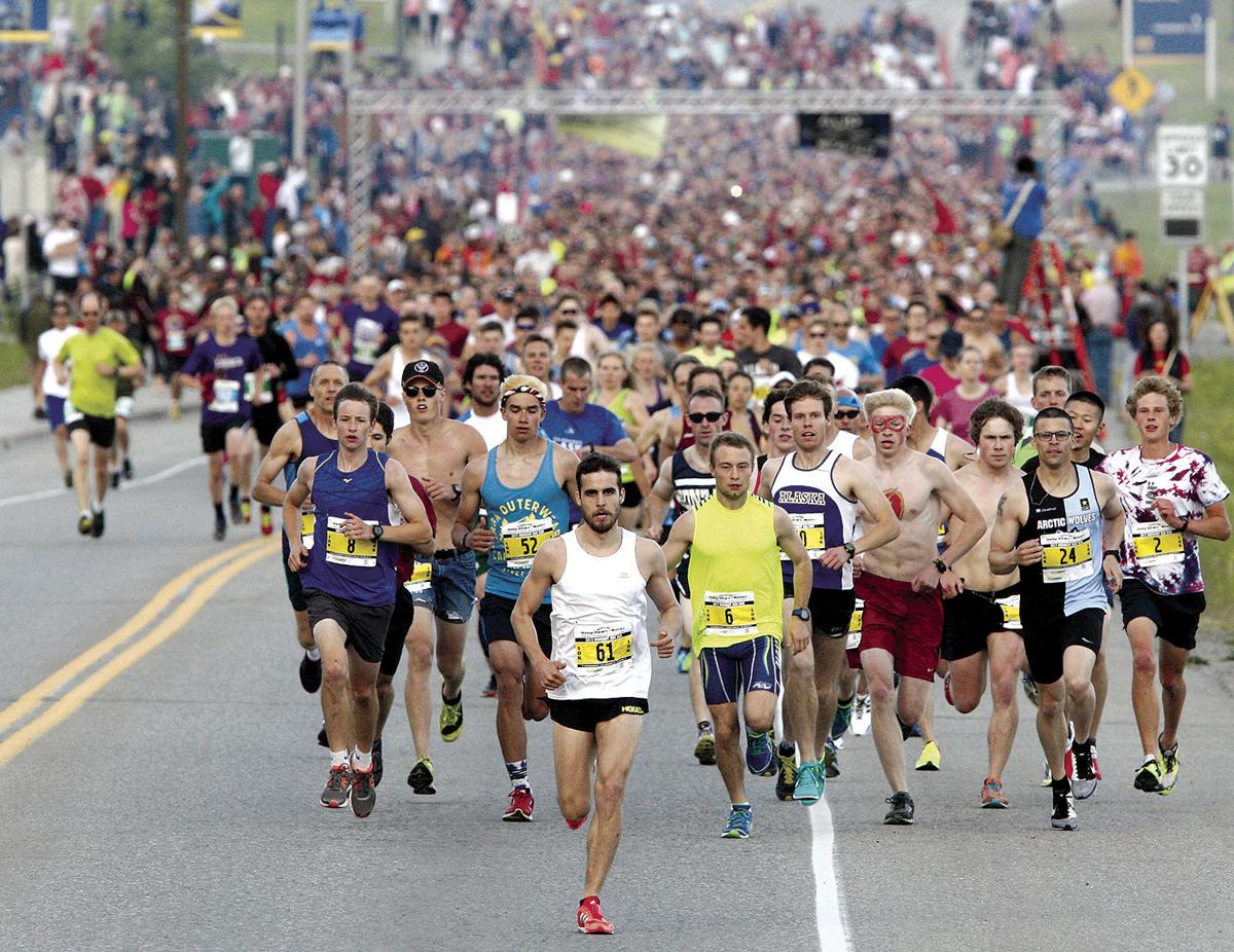 UAF duo win Midnight Sun Run together Sports