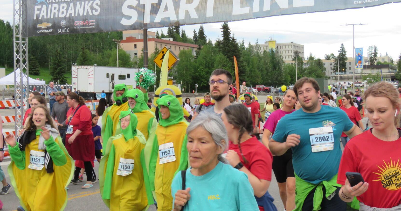Midnight Sun Run competitors Daniel Abramowicz and Rosie Fordham finish first - Vimarsana News