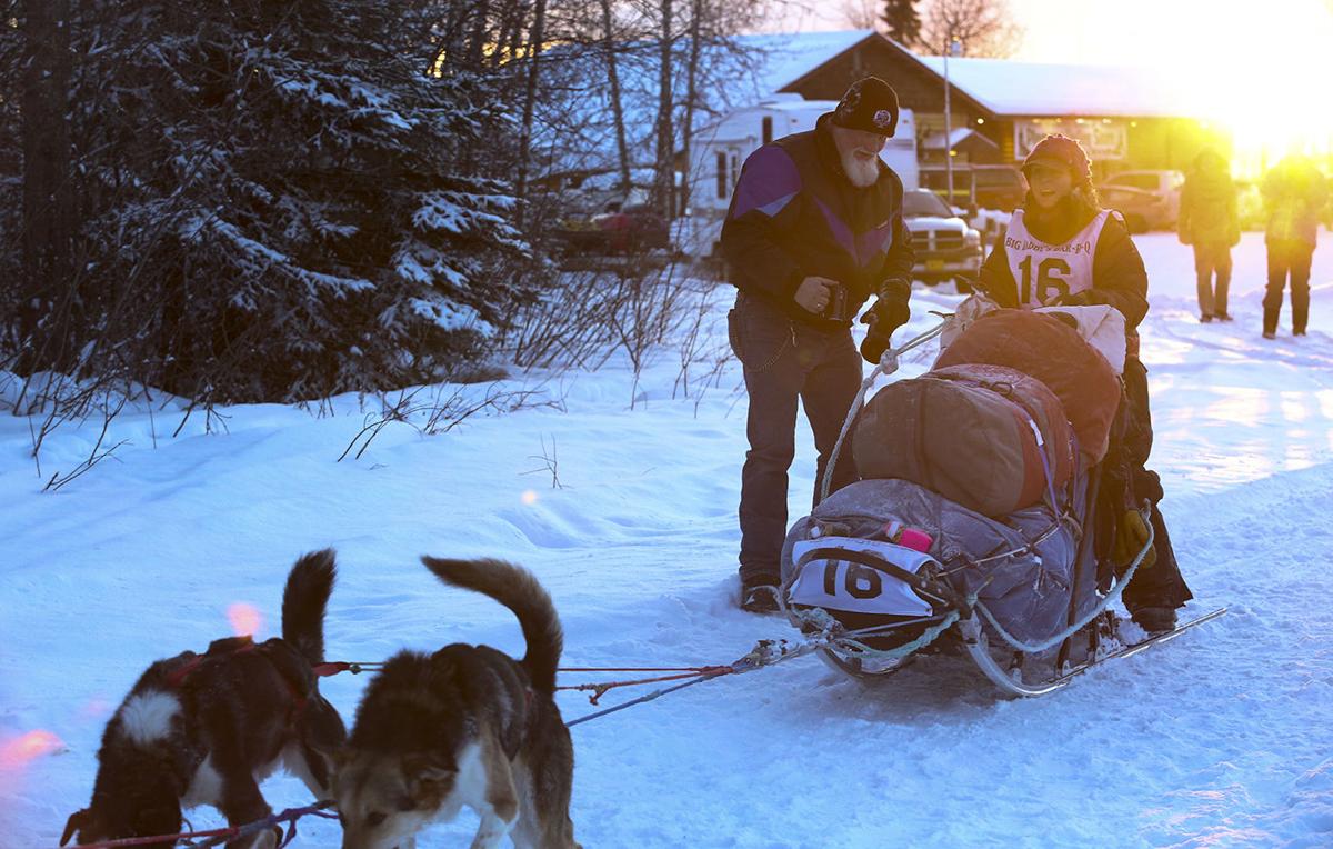 Quest Mushers off Chena Hot Springs Road