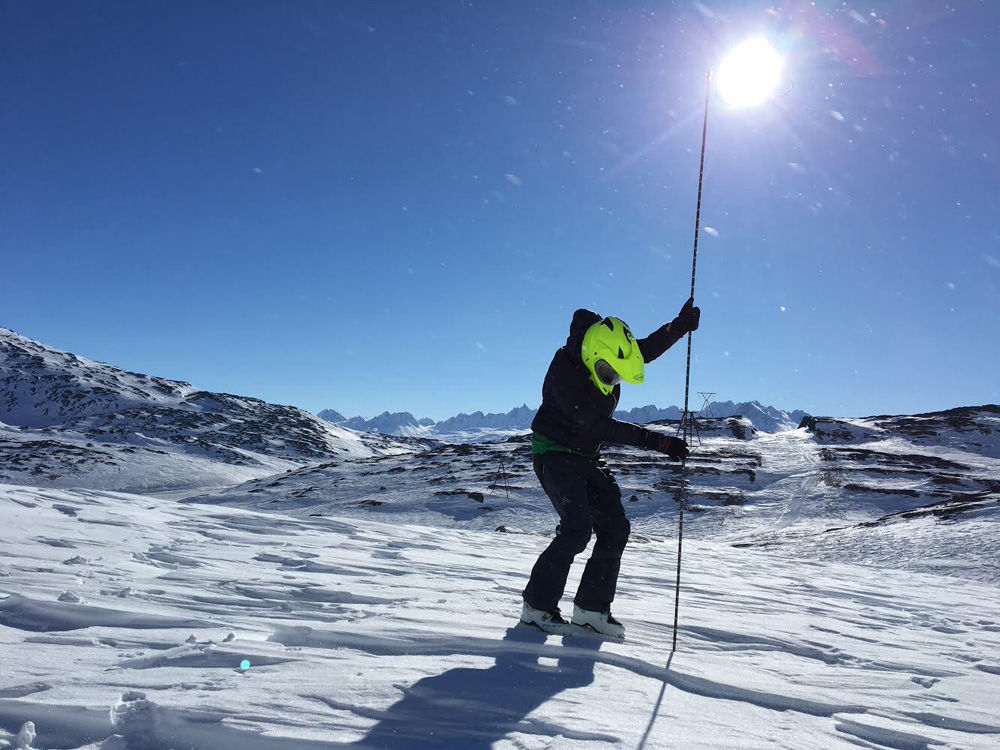 Skiers, snowmachiners help improve snow models Alaska Science Forum
