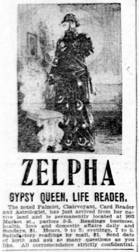 Zelpha the Gypsy Queen