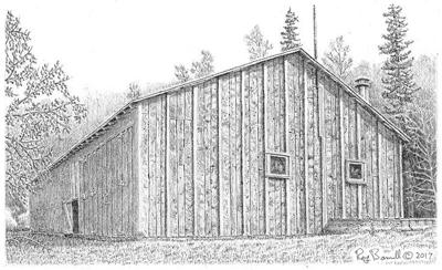 Big Delta Arc Garage Saw Use Until World War Ii Sketches Of Alaska