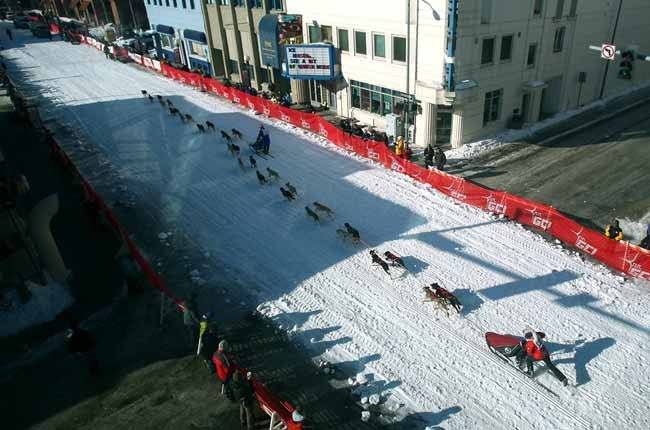 Mushers Path Mushers meet the trail on first day of Open North American Championship ...