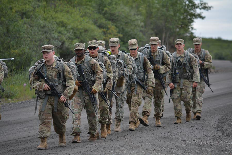 Fort Wainwright soldiers hike 26.2 miles through Denali National Park Local News