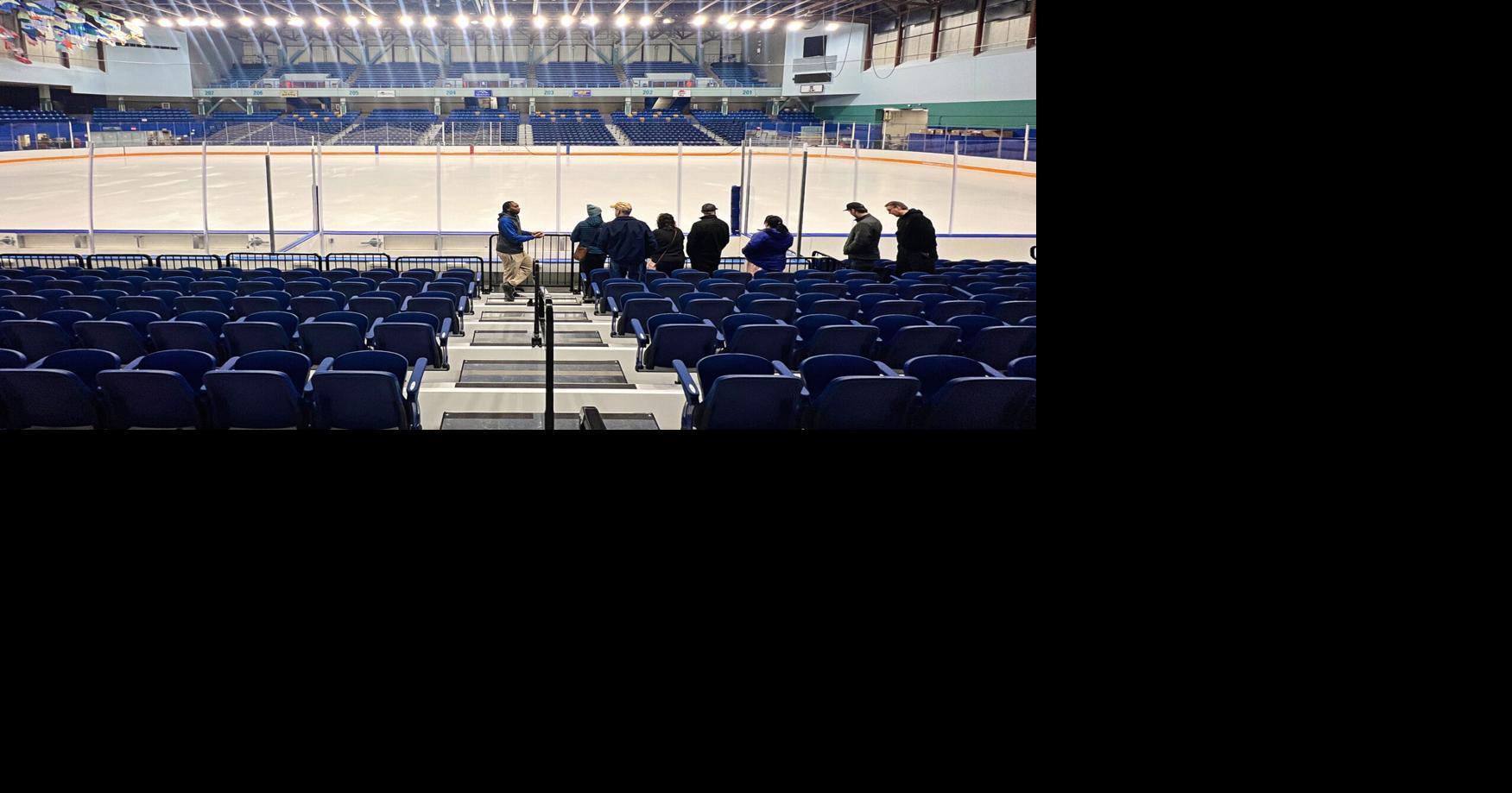 Carlson Center rink, bleachers gets an upgrade | Local News | newsminer.com