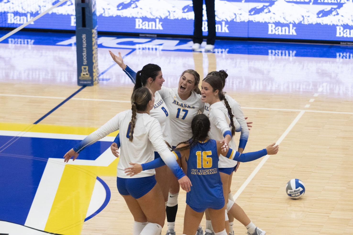 UAF volleyball downs Seawolves in four sets for first rivalry win in