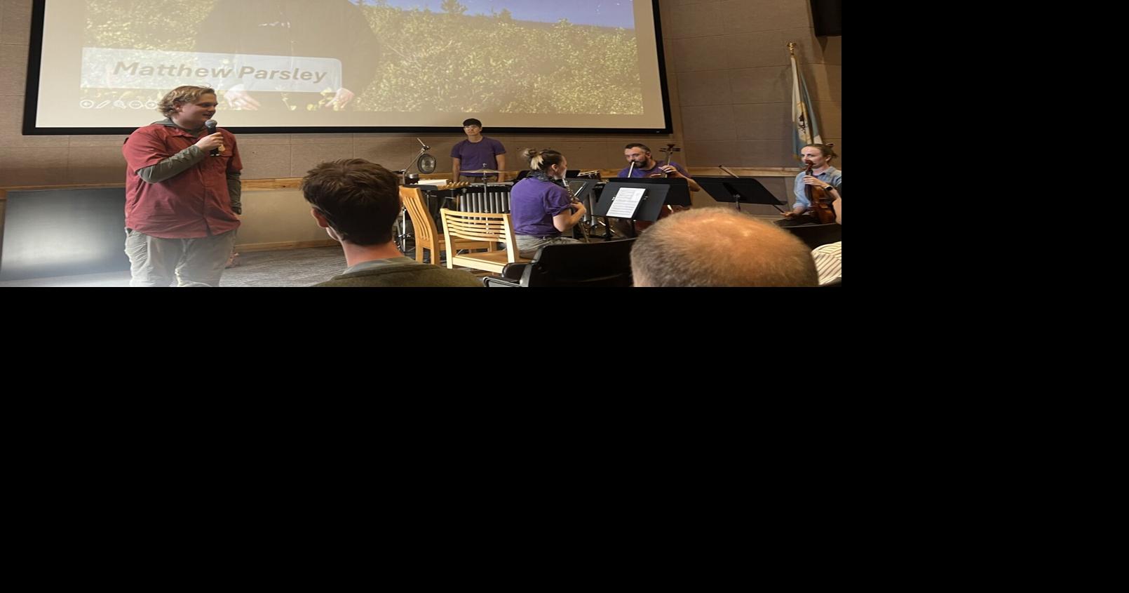 Presenting a new piece of music