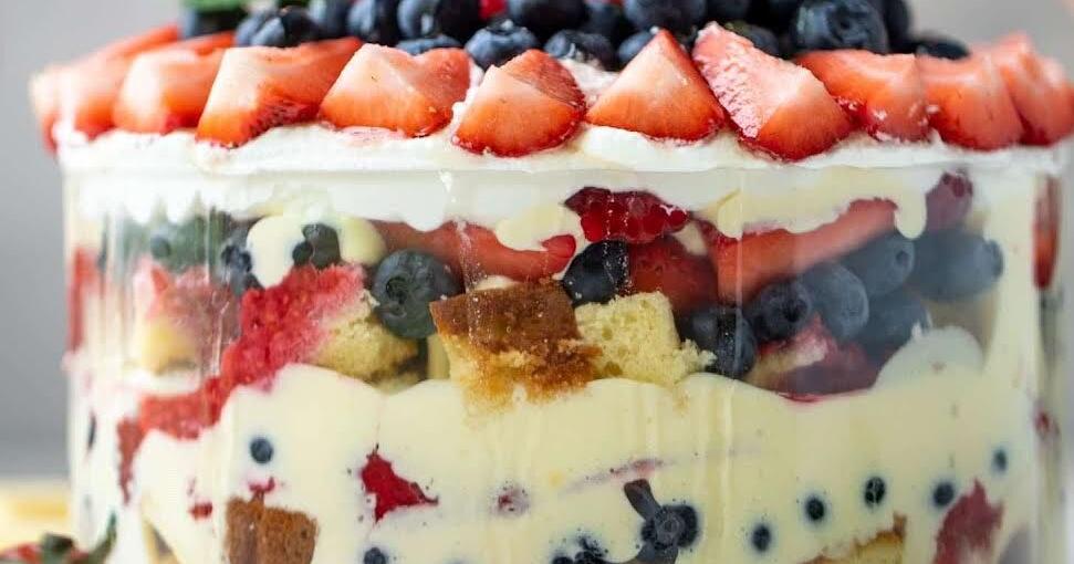 Very Berry Trifles make perfection, and perfection is no trifle | Food ...
