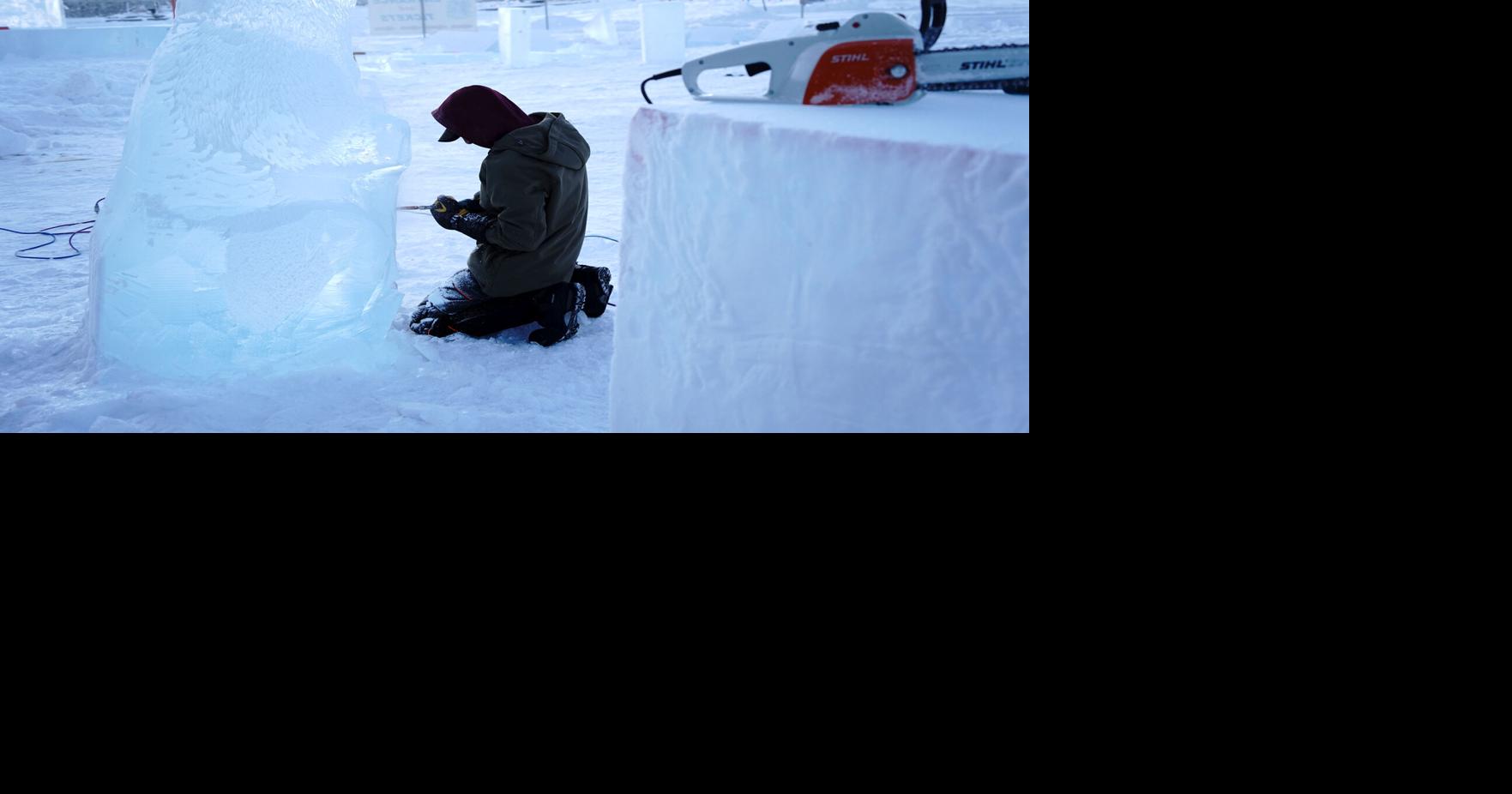 Shaping a winter wonderland one block at a time