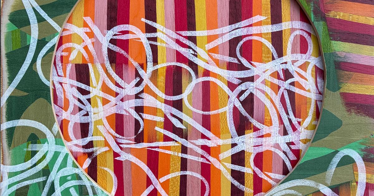 June in the Bear Gallery: 'Horse' by Aldona Jonaitis and 'Out of Another' by Sara Tabbert