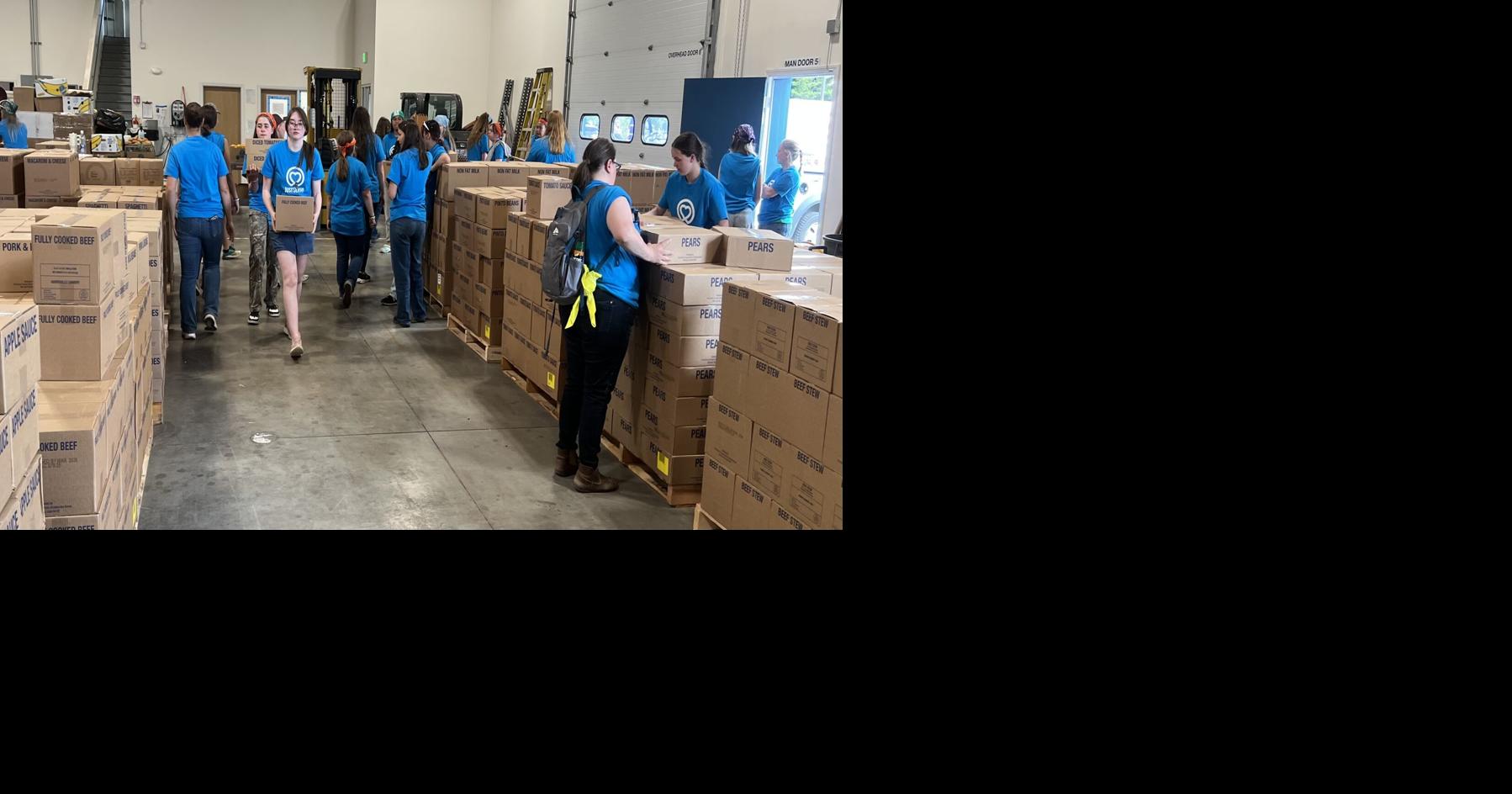 Food donation that is part of America250 comes with a challenge for Fairbanks