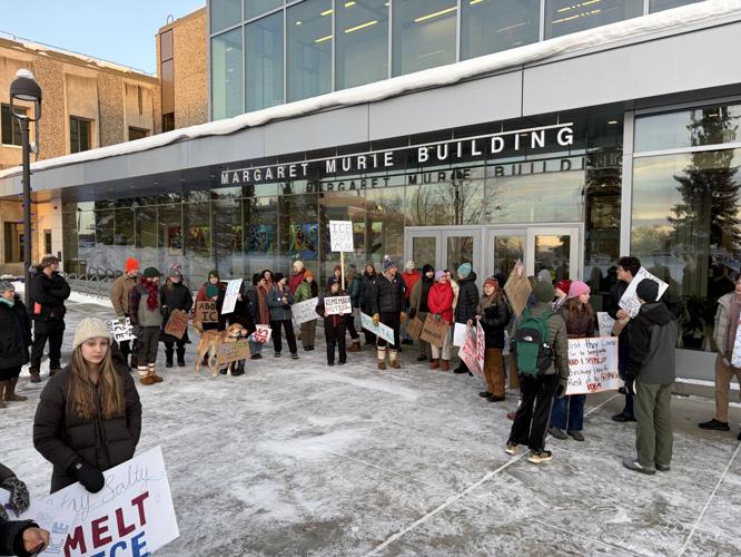 Students walk out of school to protest ICE | Local News | newsminer.com