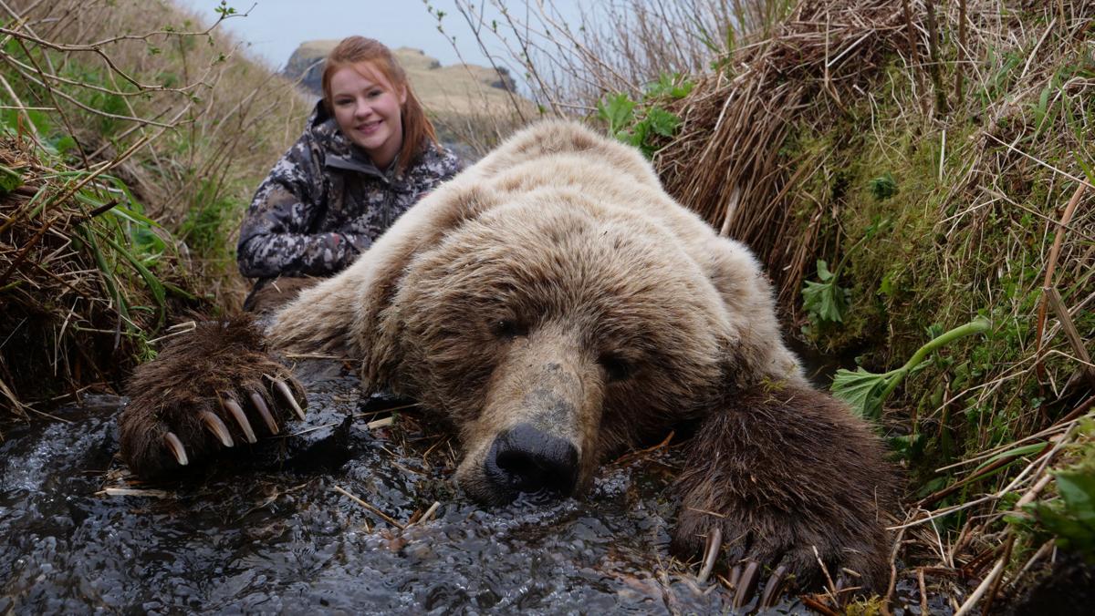 Bear fear. Остров Гризли Аляска.