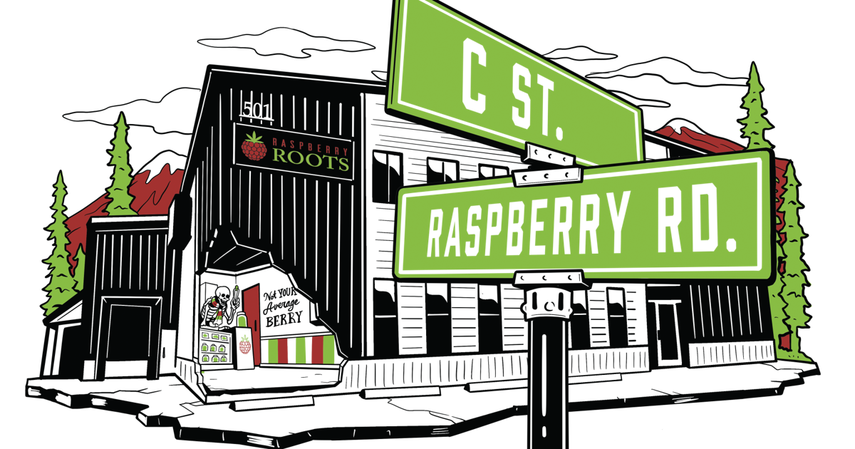Red Raspberry Logo Weed What's in a Name — Raspberry Roots | Marijuana | newsminer.com