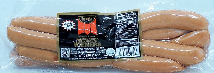 Brookside natural casing on sale wieners