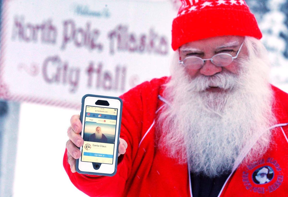 Santa Gets His Facebook Back