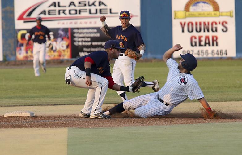 Goldpanners beat Studs 74, win eighthstraight Midnight Sun Game Baseball