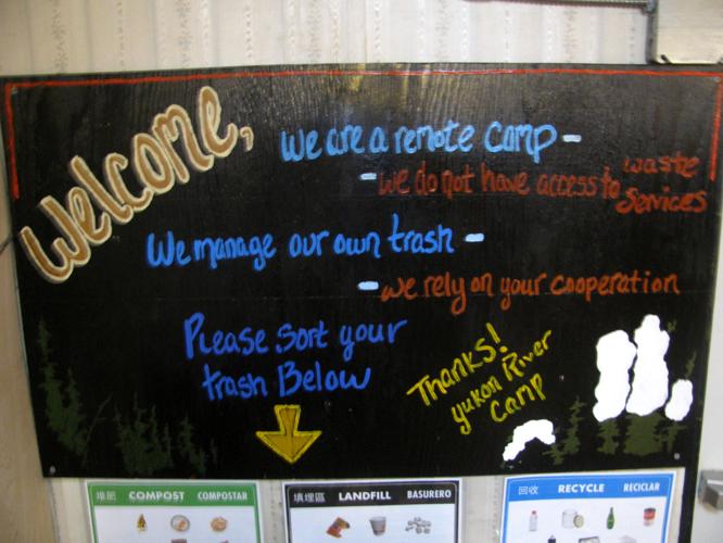 Yukon River Camp sprouts homegrown zucchini, sustainable waste system