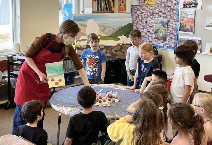 Iris Sutton goes beyond program requirements as an artist in Fairbanks