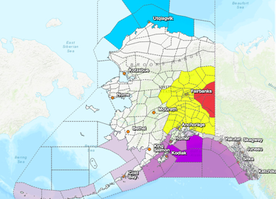 Updated: Winter storm to bring several inches of snow to Fairbanks area