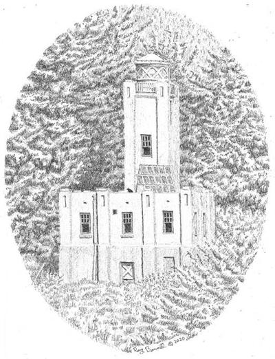 Sentinel Island Lighthouse Has Been A Beacon For Boaters Since 1902 Sketches Of Alaska Newsminer Com