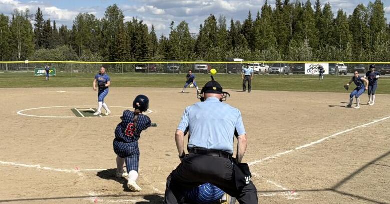 North Pole falls in game two of state softball tournament