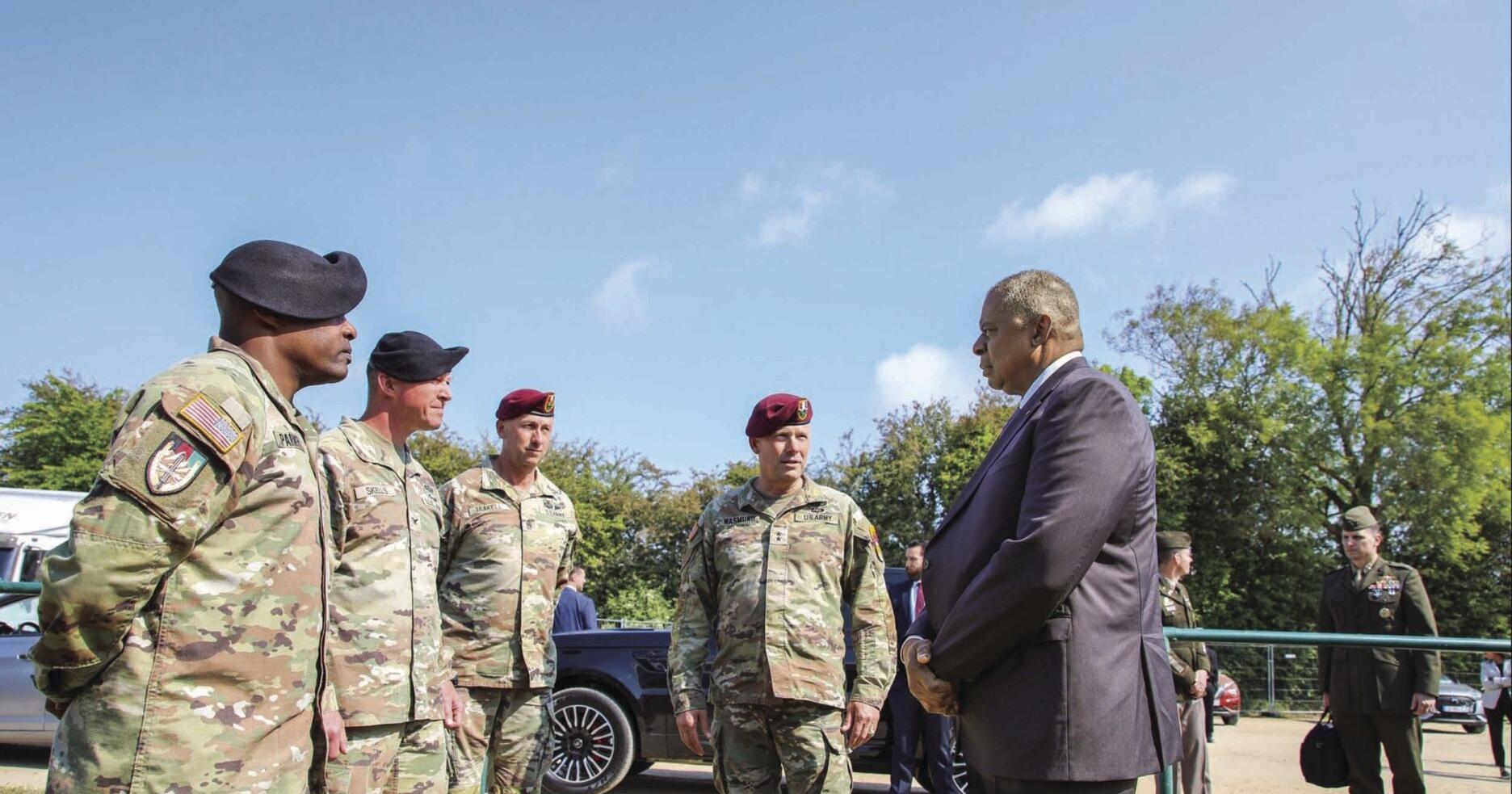 Soldiers in Normandy for D-Day meet Secretary of Defense - Vimarsana News