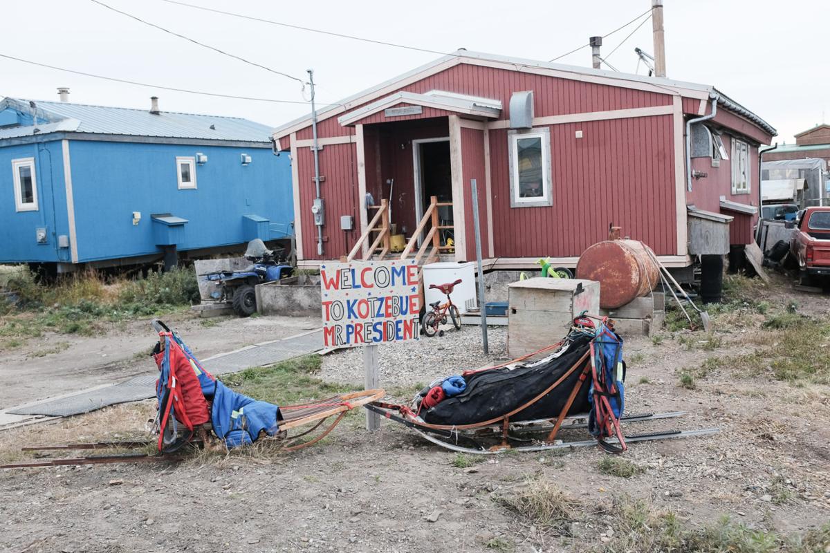 Obama arrives in Kotzebue after stop in Dillingham on final day of
