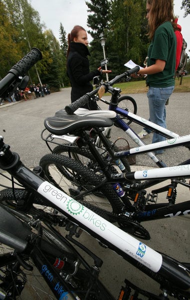 Green Bikes loaner program promotes sustainability at UAF newsminer