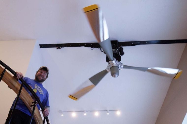 Dc 6 Propeller Ceiling Fan, Airplane Ceiling Fan