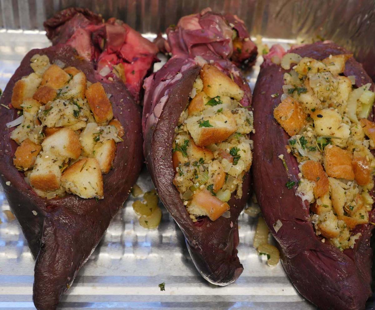 Stuffed moose heart is the highlight of student potluck at University