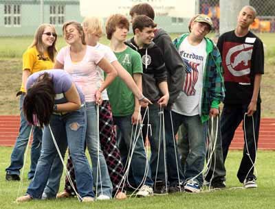 Triple Freshmen Rope Mentor program helps Fairbanks high school freshmen learn the ropes ...