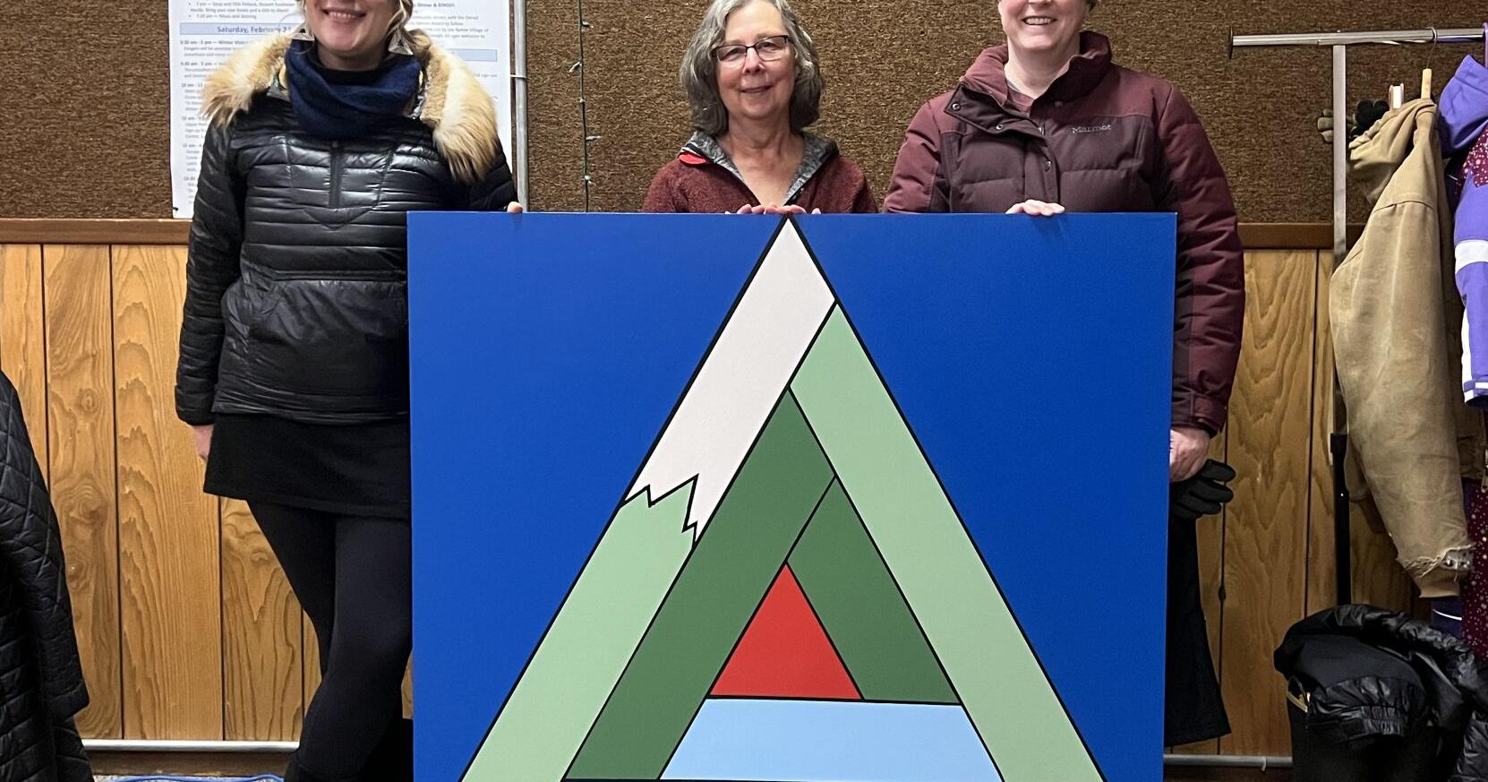 Denali Quilters Barn Quilt joins Far North Quilt Trail Project - Vimarsana News