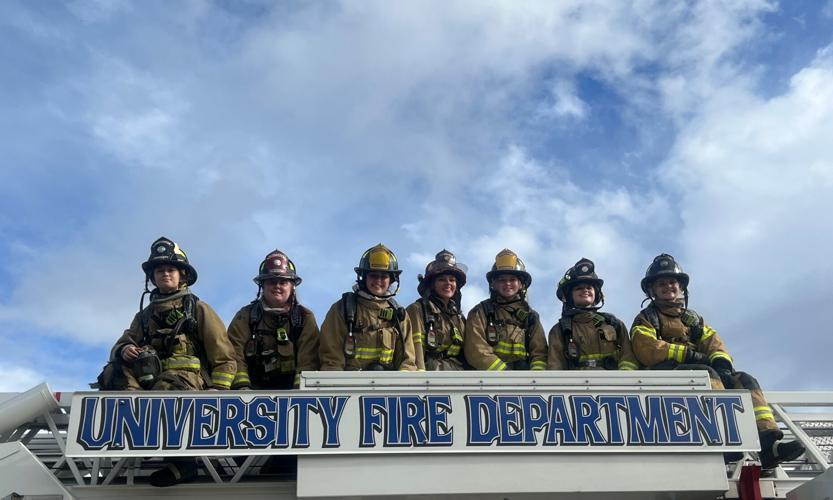 For first time, all-woman crew ready at University Fire Station | Kris ...
