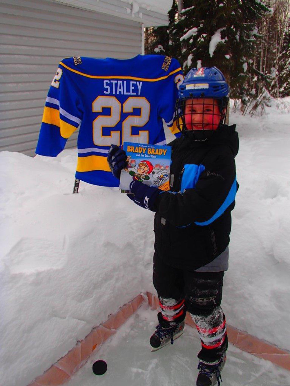 Fairbanks family of four wins backyard ice rink competition Our Town