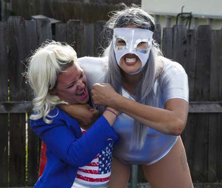 One Big Brawl For It All Fairbanks Ladies Of Wrestling Hit The