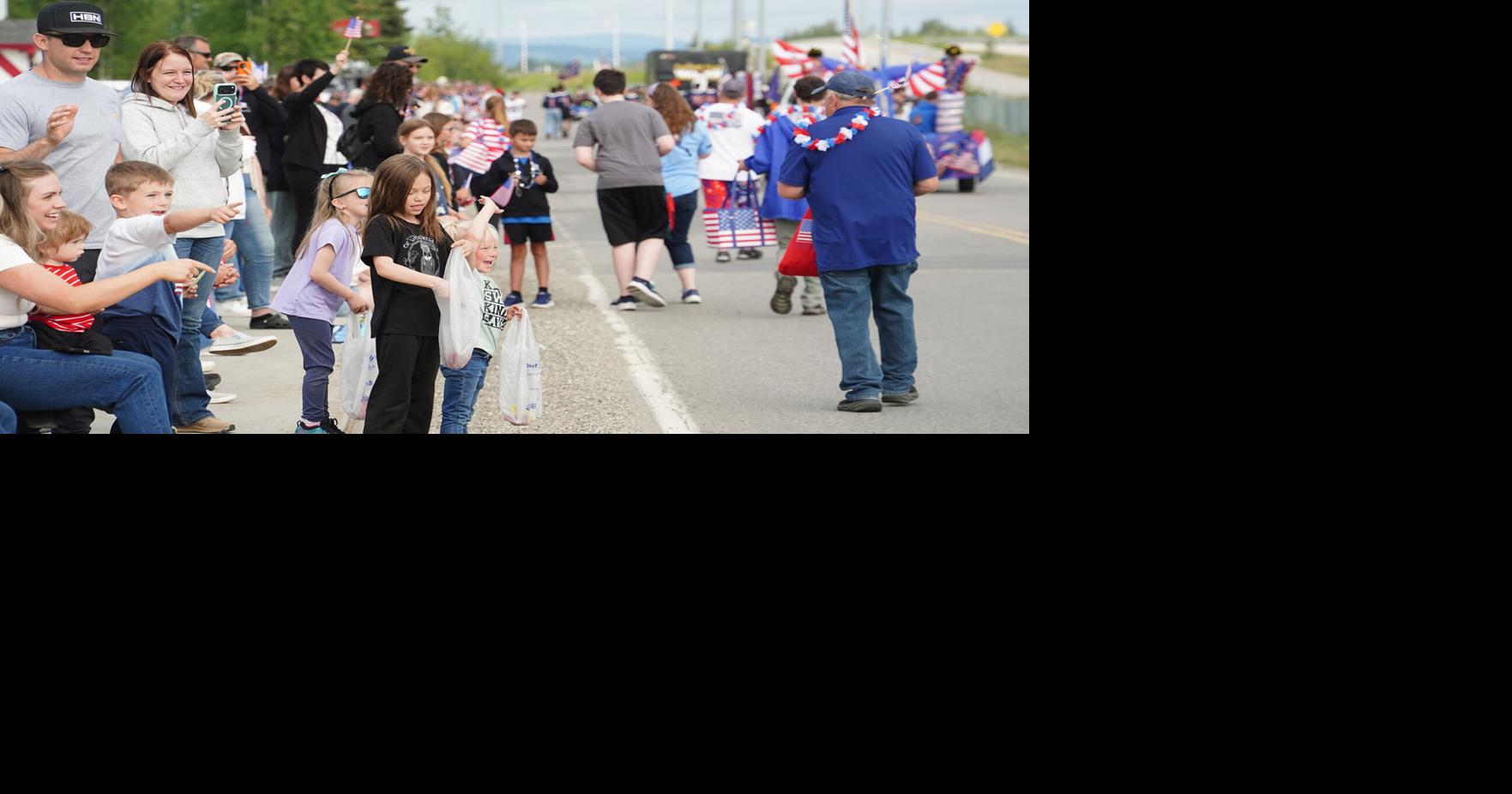 North Pole celebrates 250 years of U.S. history with its Fourth of July parade