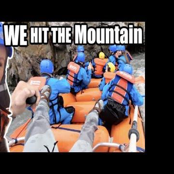 WE HIT THE MOUNTAIN! | WHITE WATER RAFTING IN DENALI | Somers In Alaska |