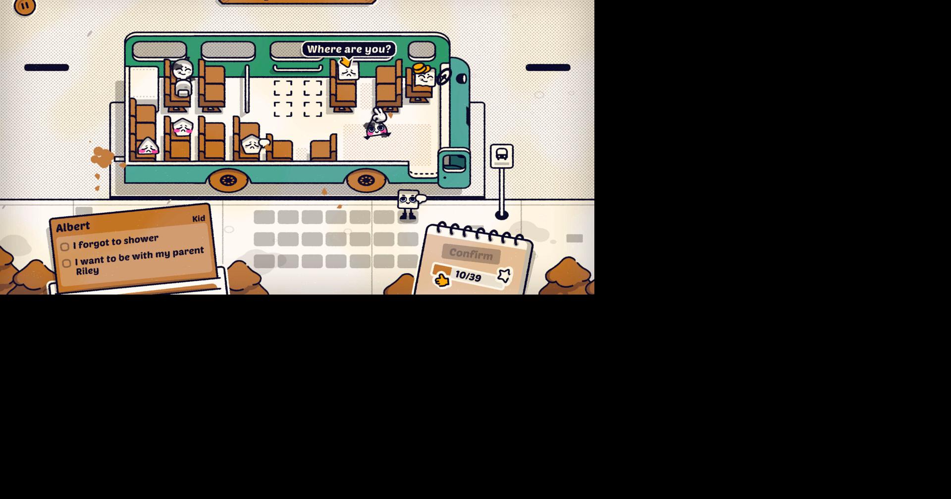 Is This Seat Taken is a tidy and charming puzzle game about finding the right seat