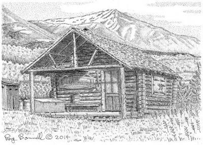 The East Fork Murie Cabin At Denali National Park And Preserve