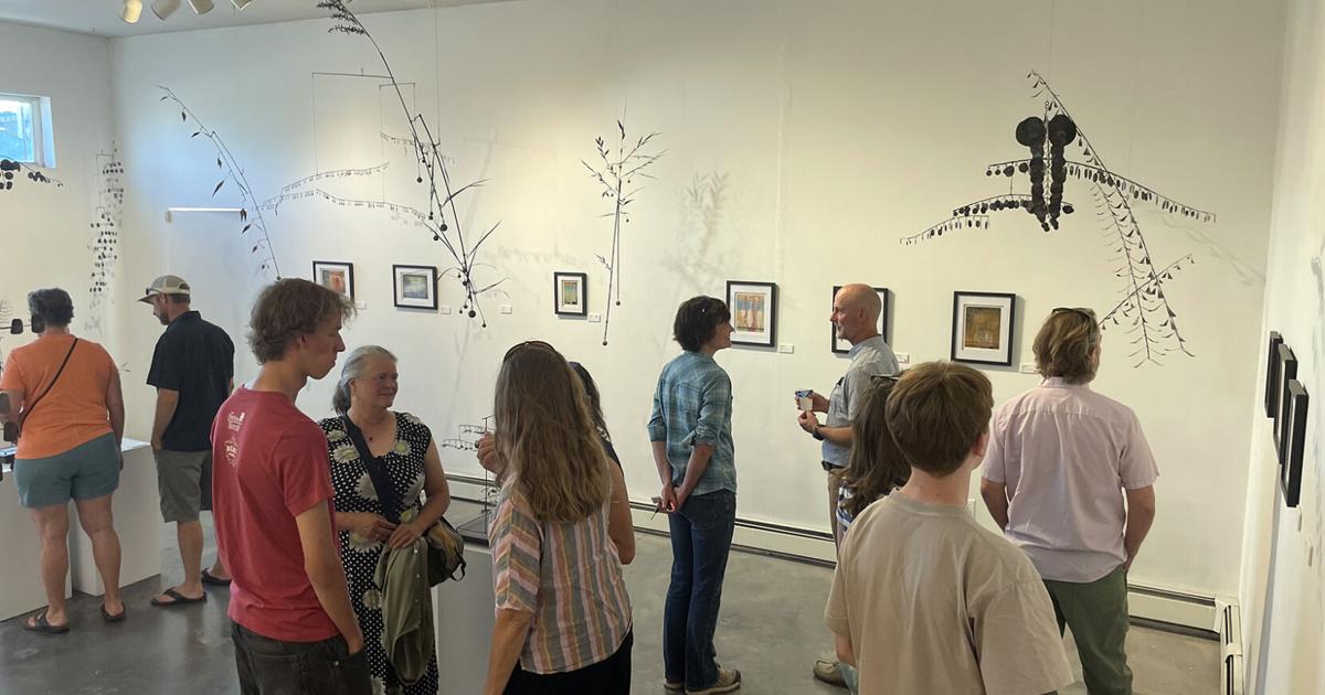 Rooted in movement: Ben Bragonier's mobiles take flight at Well Street Art Company