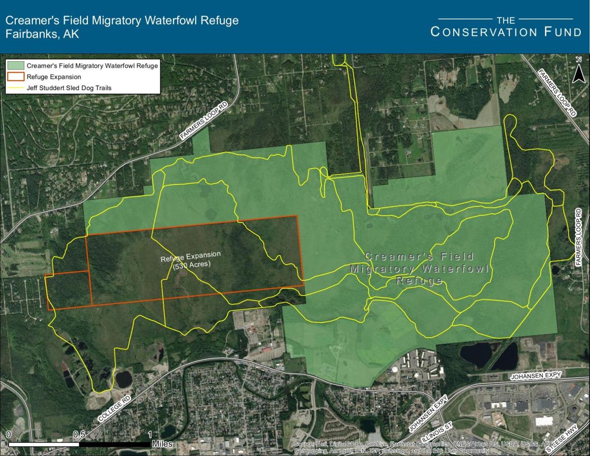 Creamer's Field map Outdoors