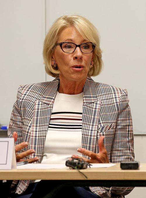Education Secretary Betsy DeVos